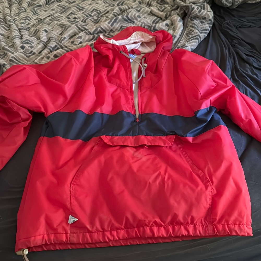 Unisex pullover windbreaker